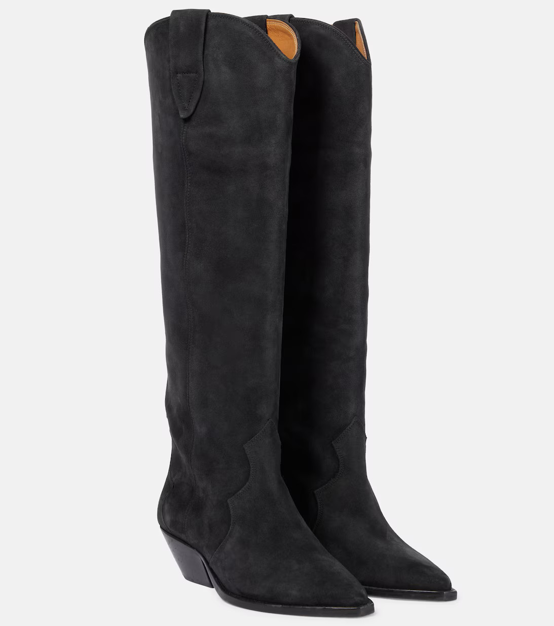 Denvee suede knee-high boots | Mytheresa (US/CA)