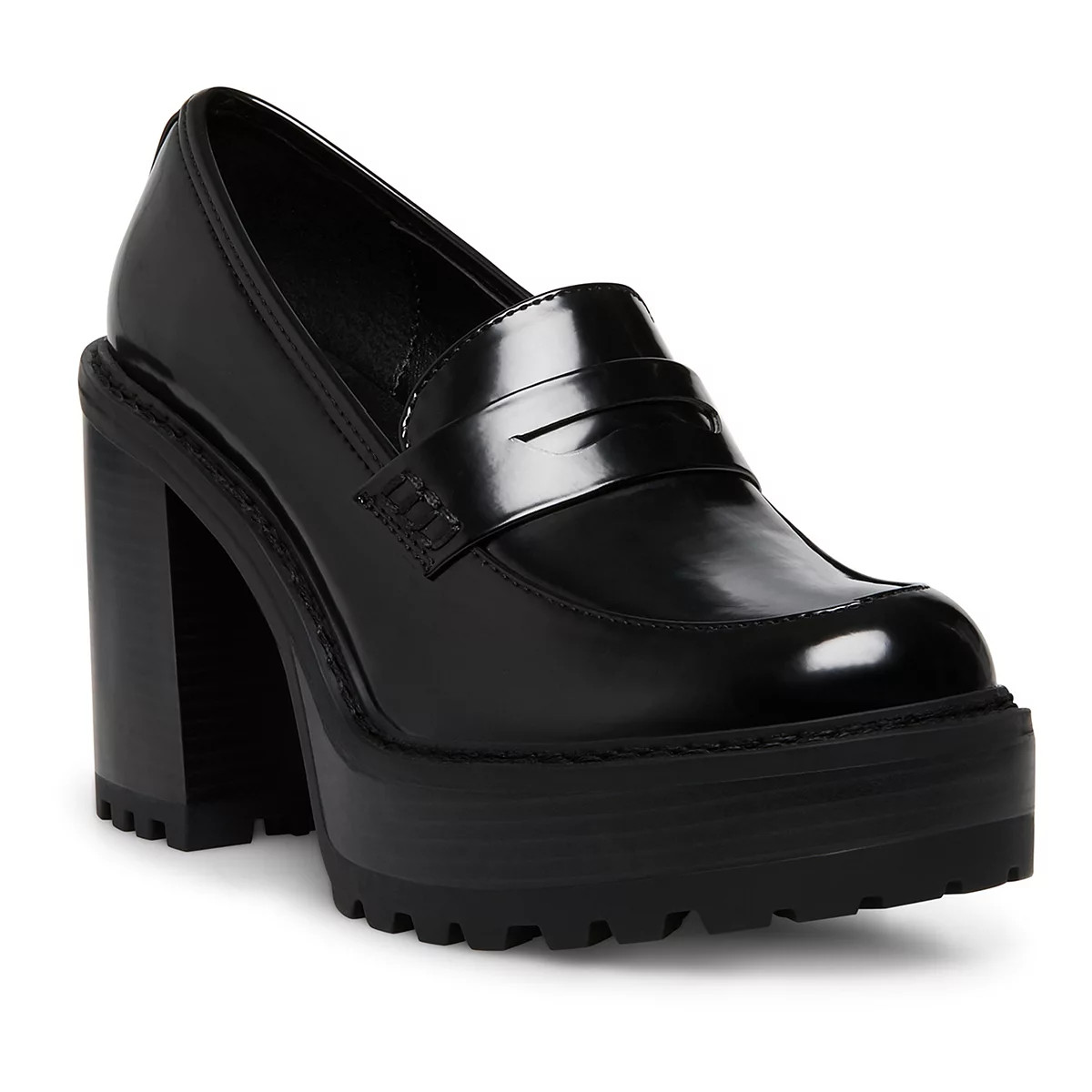 madden girl Kassidy Women's Block Heel Penny Loafers | Kohl's