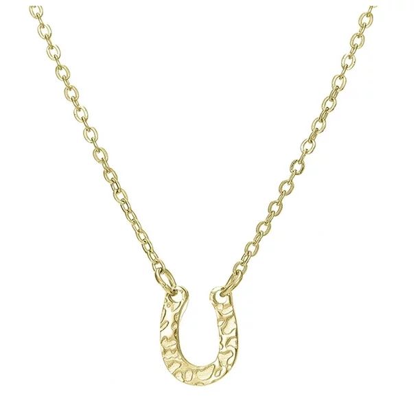 Fortunate Horseshoe Pendant Horseshoe Pendant Necklace Horse Jewelry Gifts | Walmart (US)