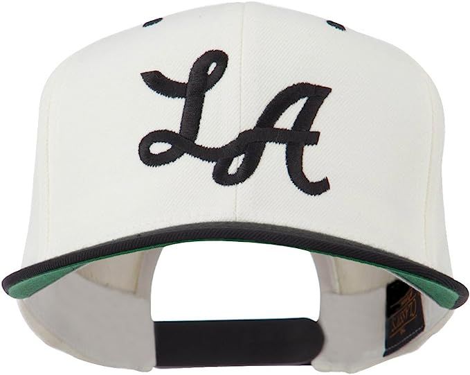 e4Hats.com LA Embroidered Snapback Cap | Amazon (US)