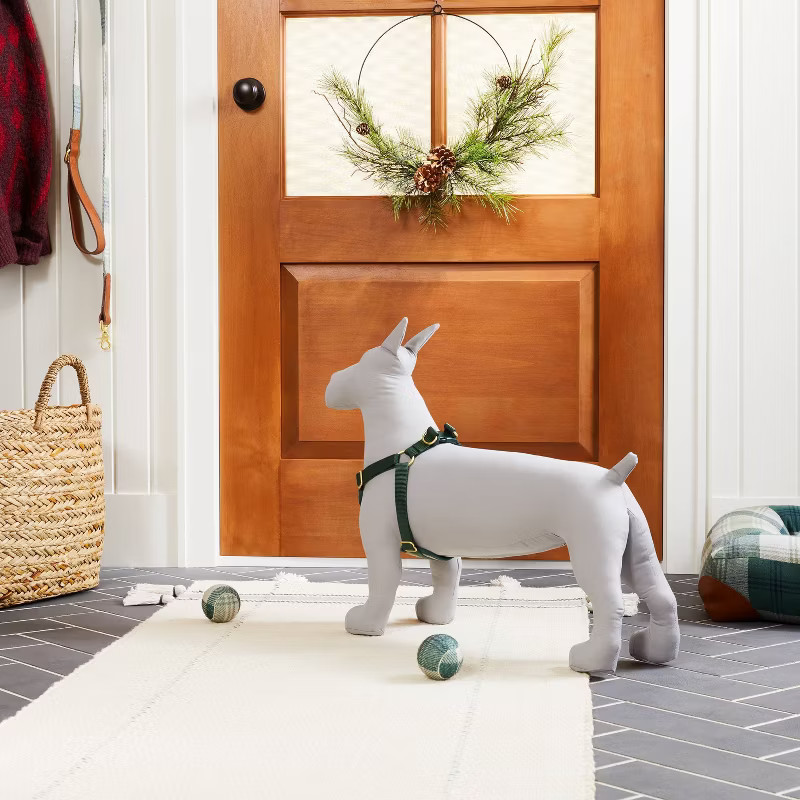 18" Pine Sprigs Seasonal Faux Wire Wreath Green - Hearth & Hand™ with Magnolia | Target