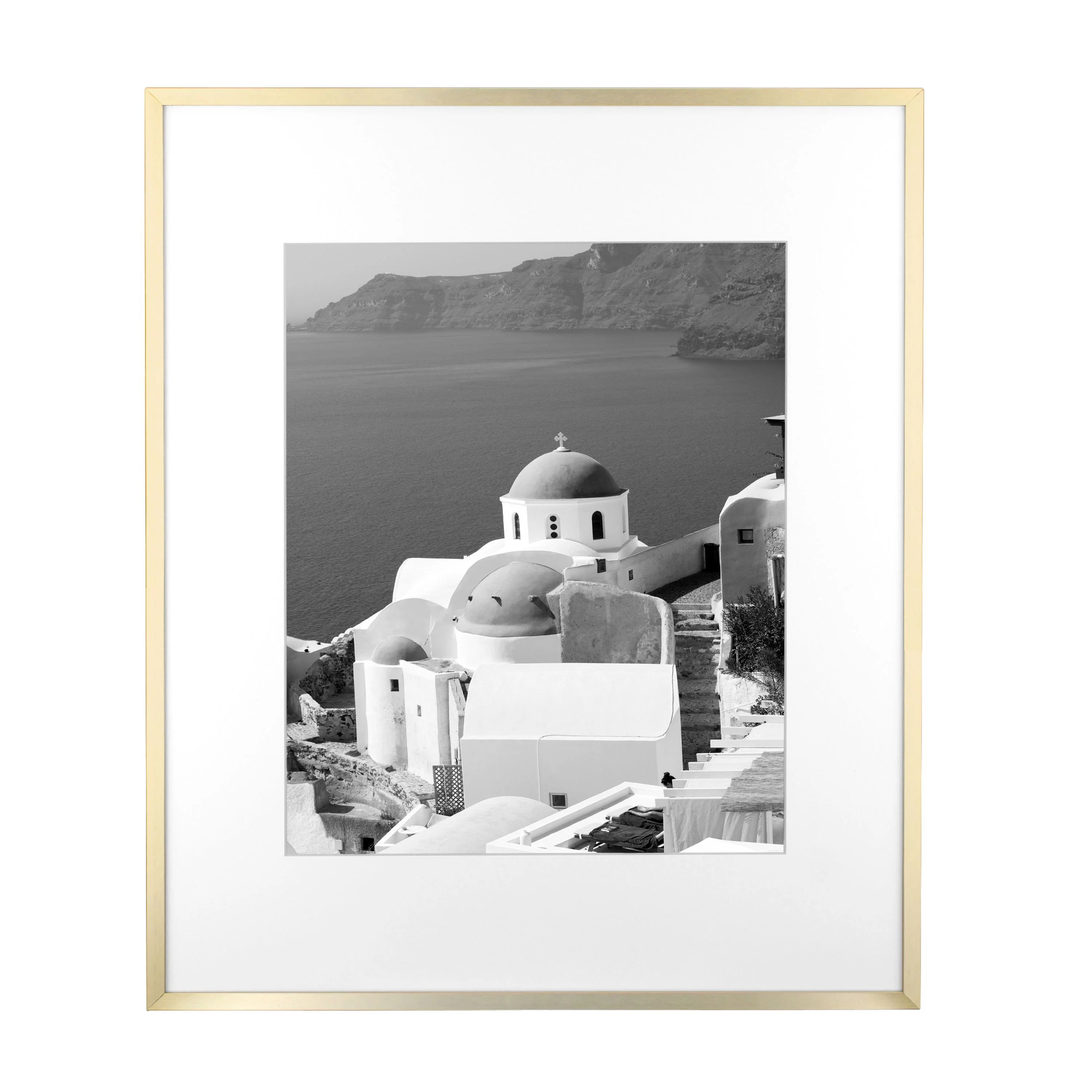 Better Homes & Gardens 16x20 Matted to 11x14 Gold Wall Picture Frame - Walmart.com | Walmart (US)