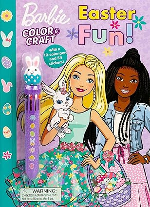 Barbie: Easter Fun! (Color & Activity with Multicolor Pen) 
    
    
  
        
           Pape... | Amazon (US)