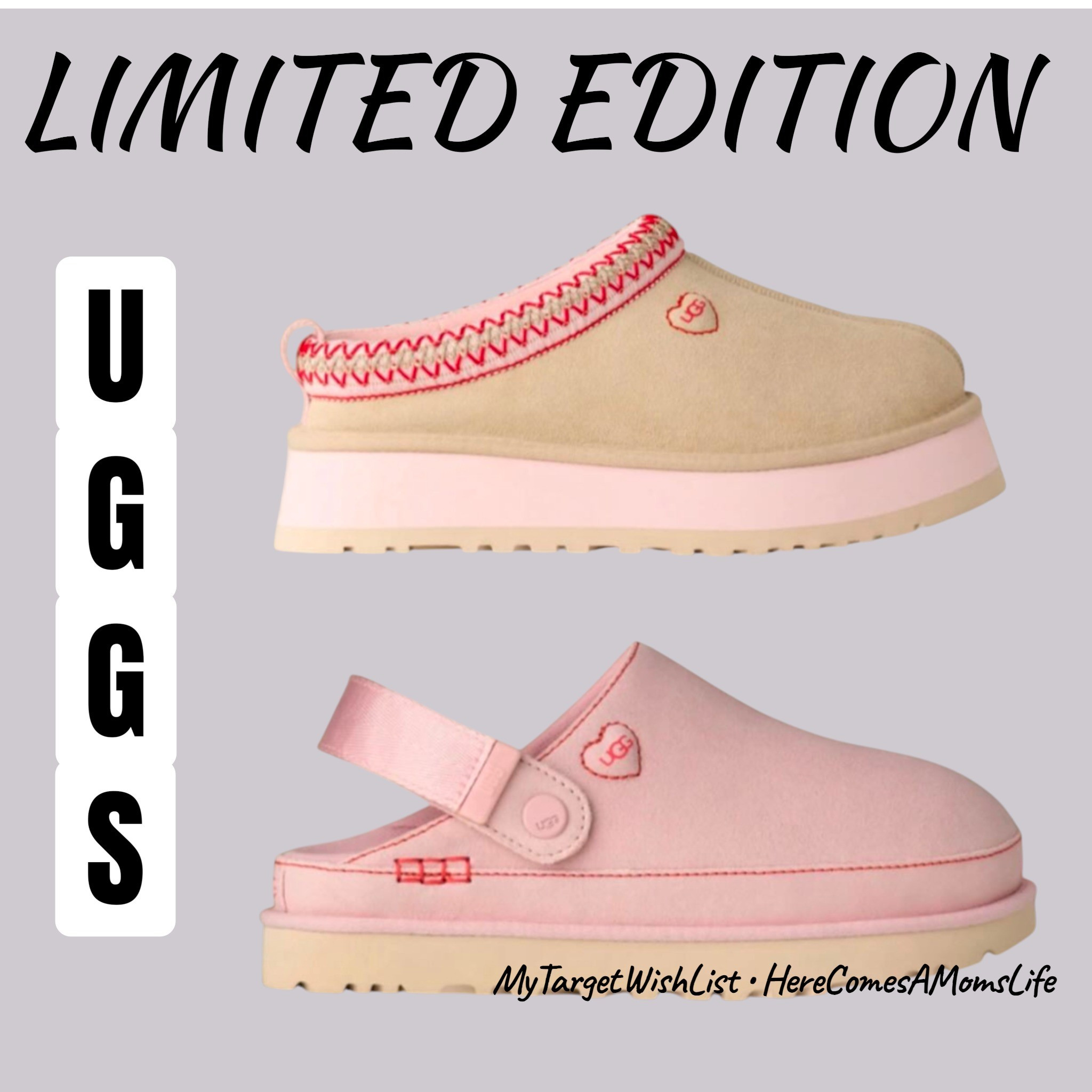Limited-edition pink UGGs are here 💕—cozy, cute, and guaranteed to sell out fast. If you’ve been waiting for a sign to grab them, this is it.

#LTKValentine #LTKKids #LTKootd