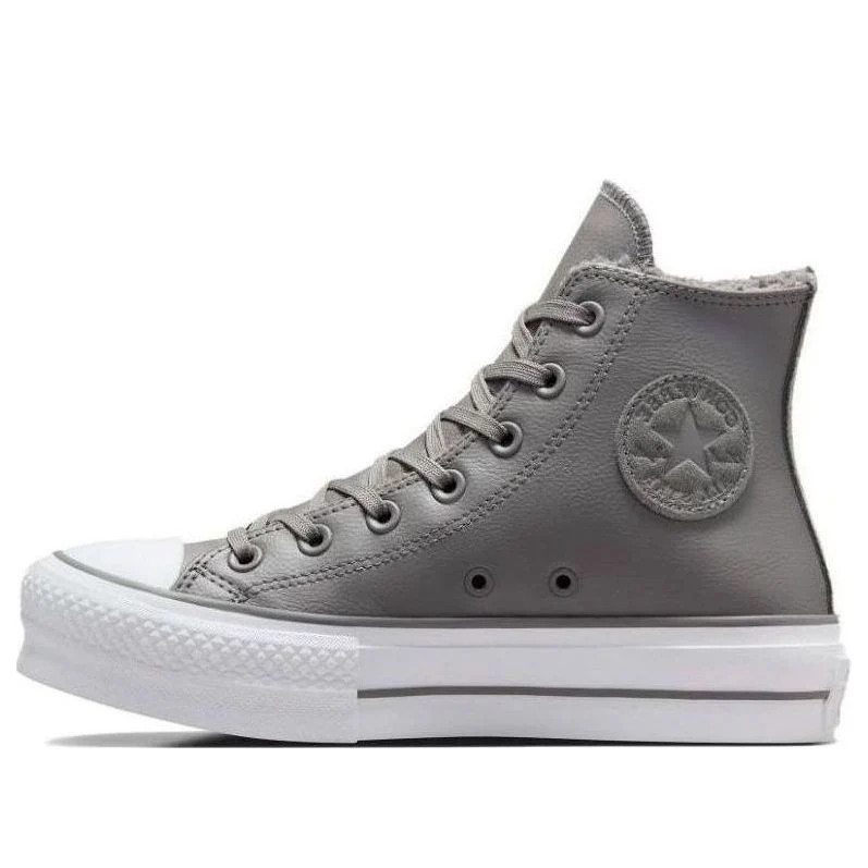 (WMNS) Converse Chuck Taylor All Star Lift Platform 'Grey White' | KICKS CREW