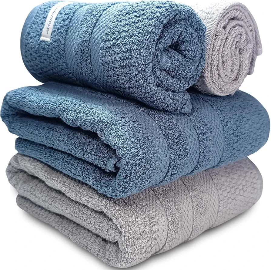 Jogo De Banho Buddemeyer Vanilla Extra Soft 100% Algodão Toalha Alta Absorção Macia Grande 4 P... | Amazon (BR)