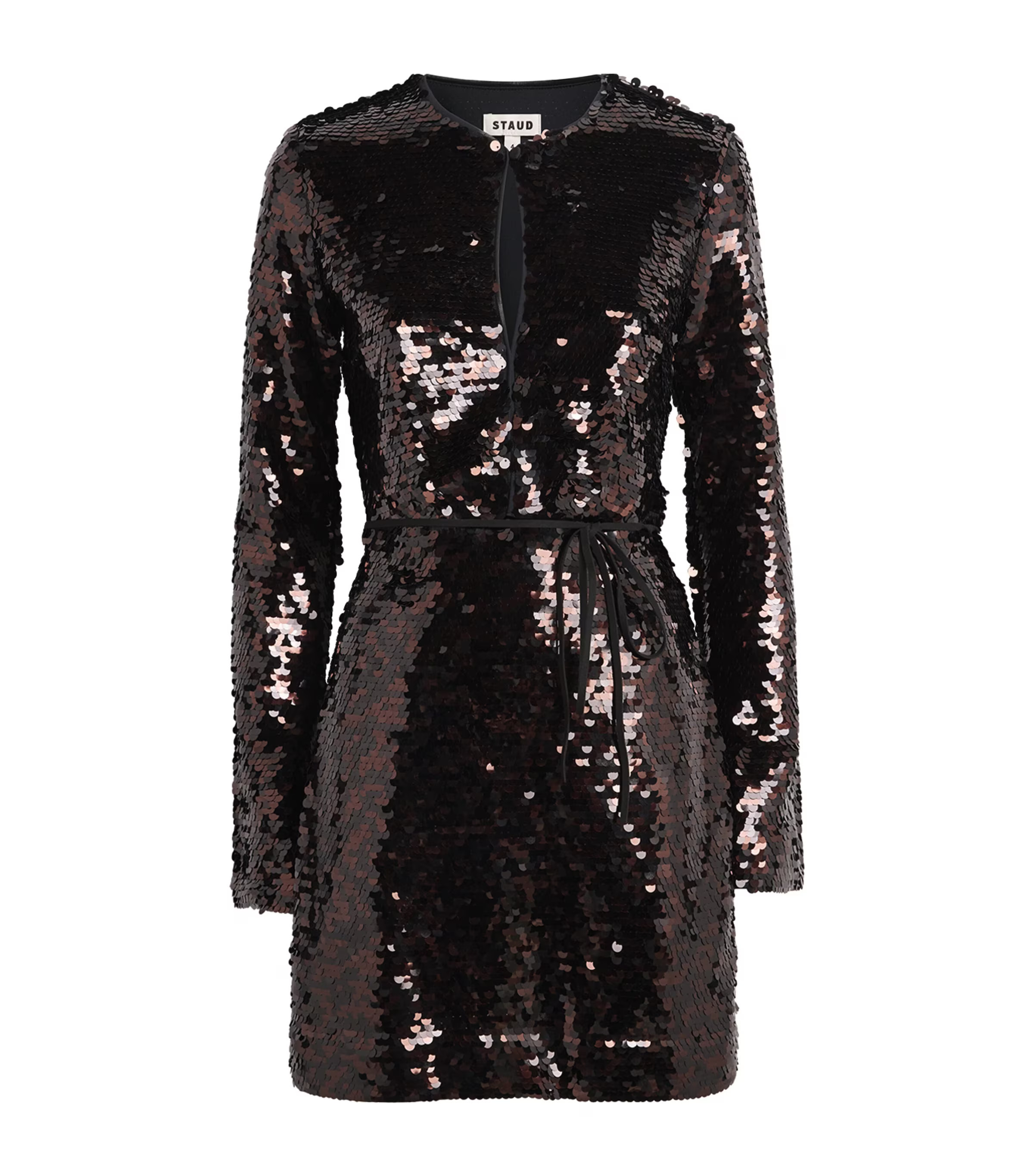 Staud Sequin Fifi Mini Dress | Harrods (US)