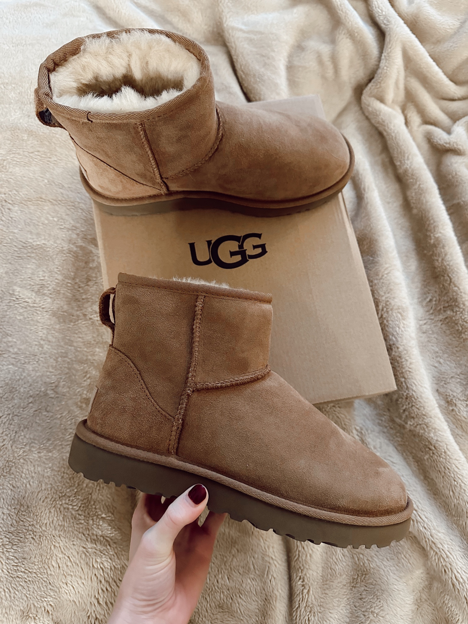 what I got for Christmas // ugg classic minis - currently on sale! 

#LTKsalealert #LTKSeasonal #LTKshoecrush