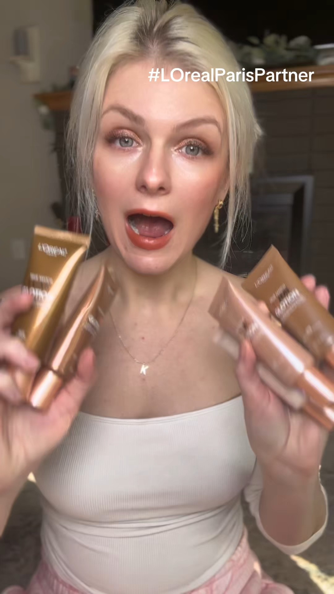 @loréal paris usa
#lorealparispartner
#lorealstar
#myglotionglow

#LTKgrwm #LTKselfcare #LTKBeauty