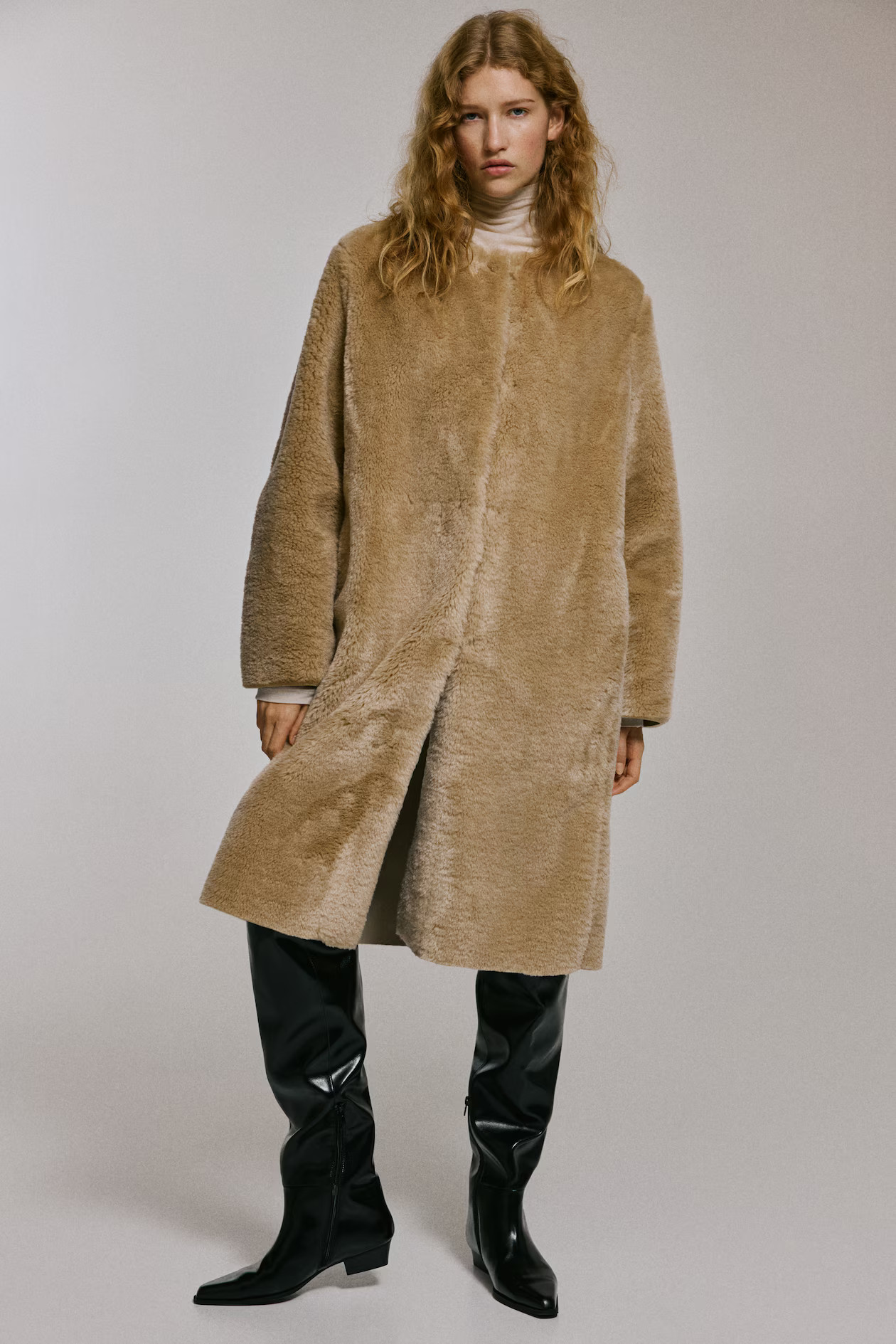 Teddy Fleece Coat | H&M (US + CA)