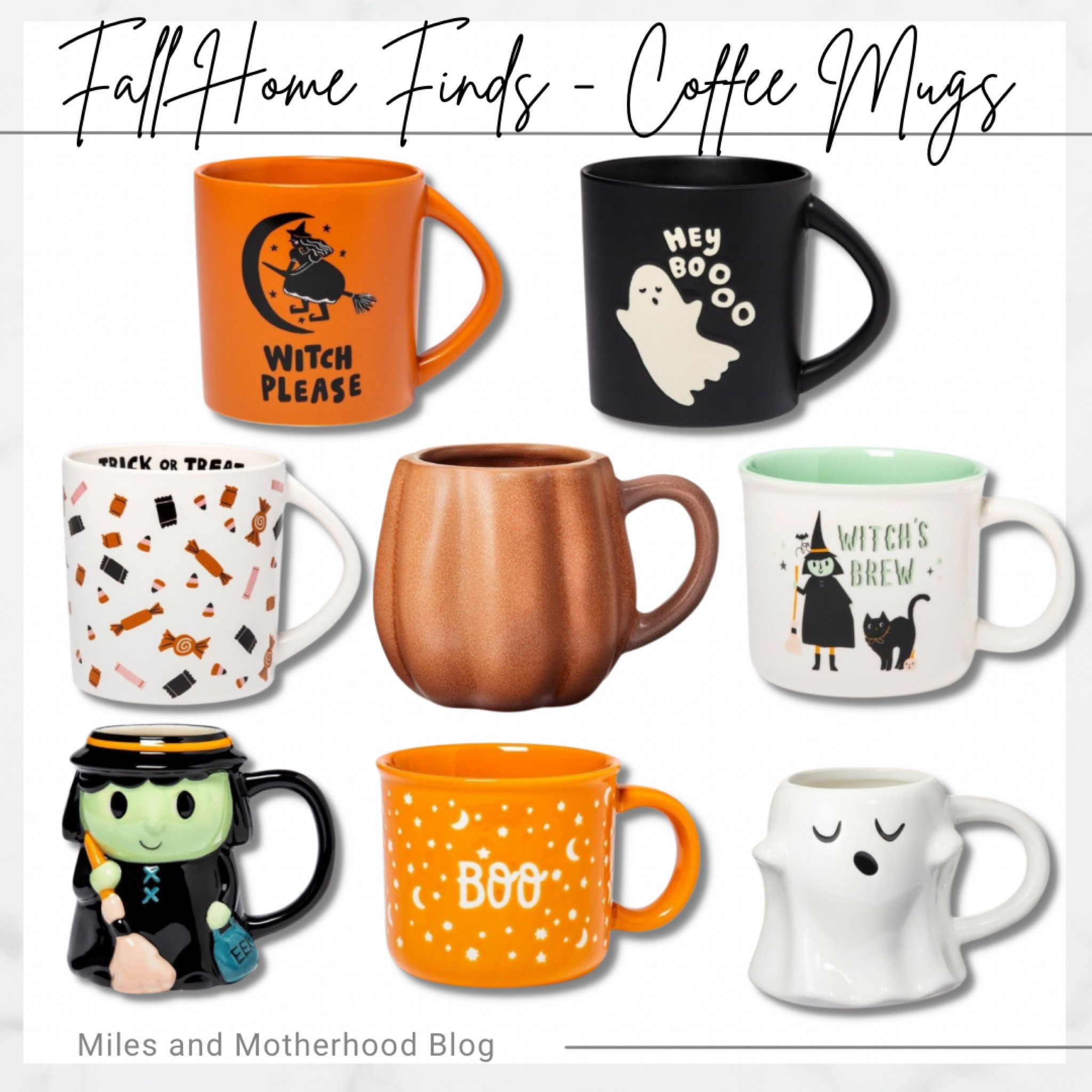 The cutest fall coffee mugs have arrived! 

#LTKSeasonal #LTKHalloween #LTKhome