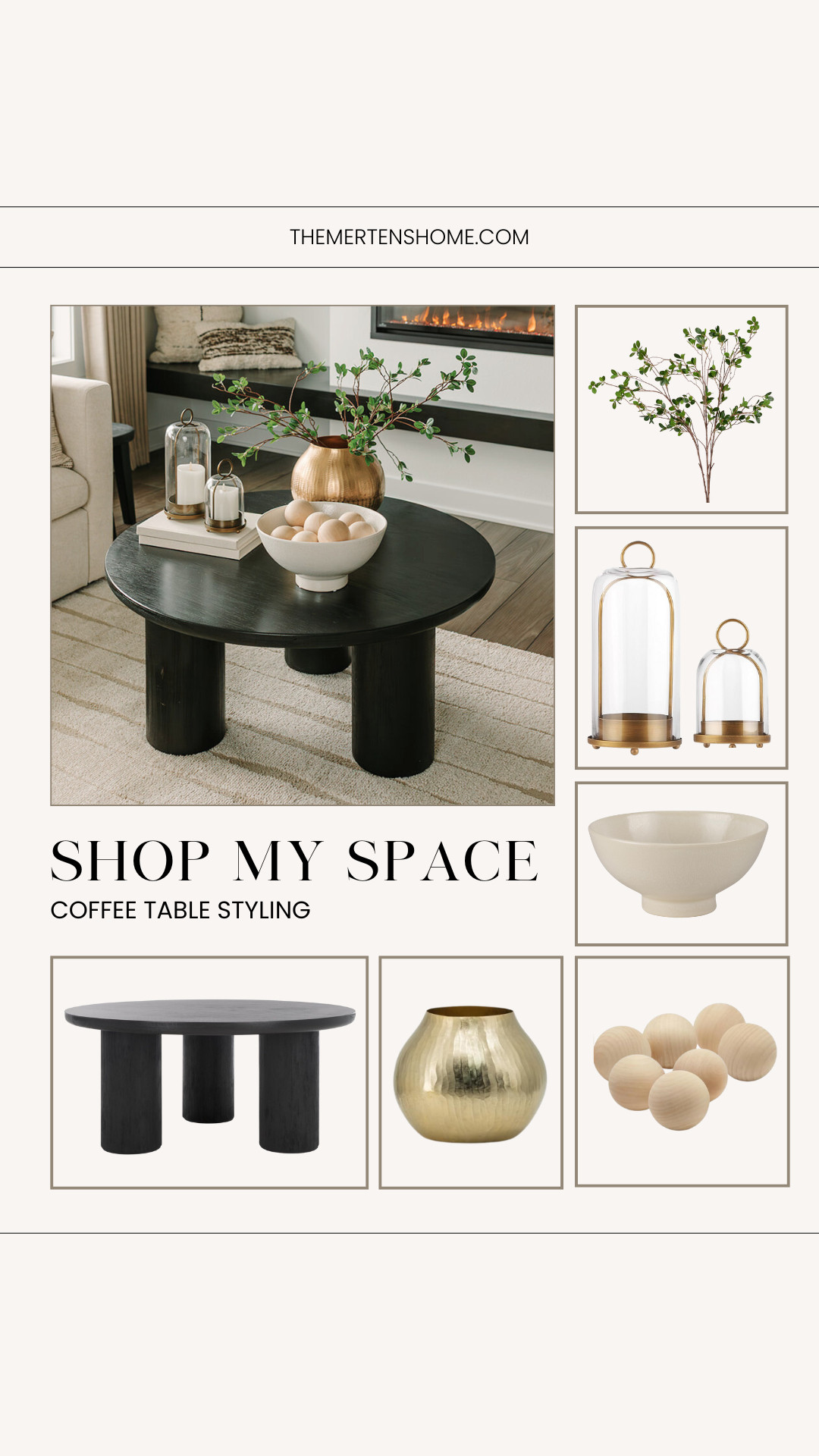 My coffee table and styling keep things simple with soft layers that make the space feel cozy, lived in, and pulled together without feeling overdone. 

 #LTKHome