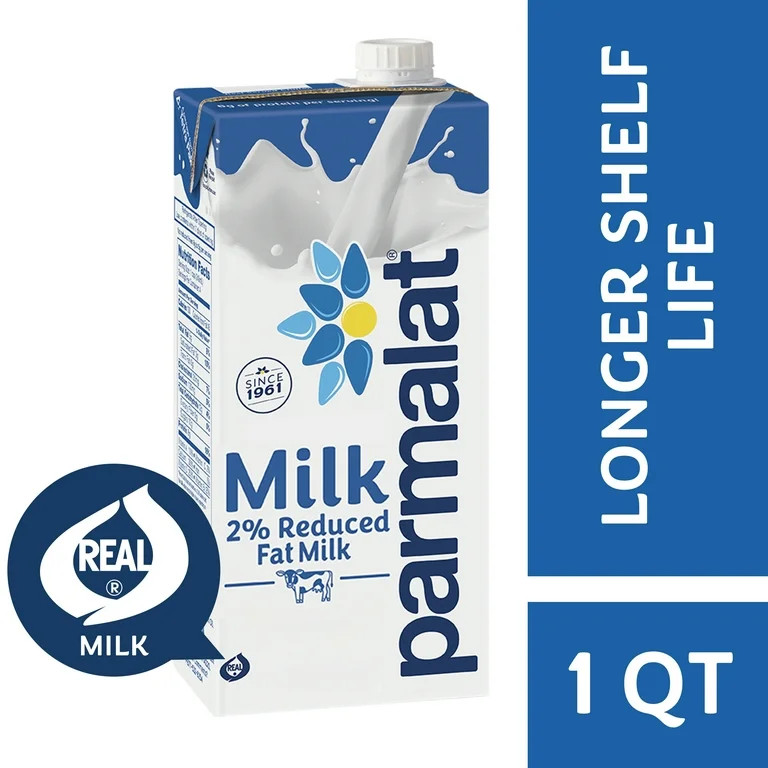 Parmalat 2% Reduced Fat Milk, 32 fl oz (Shelf-Stable) | Walmart (US)
