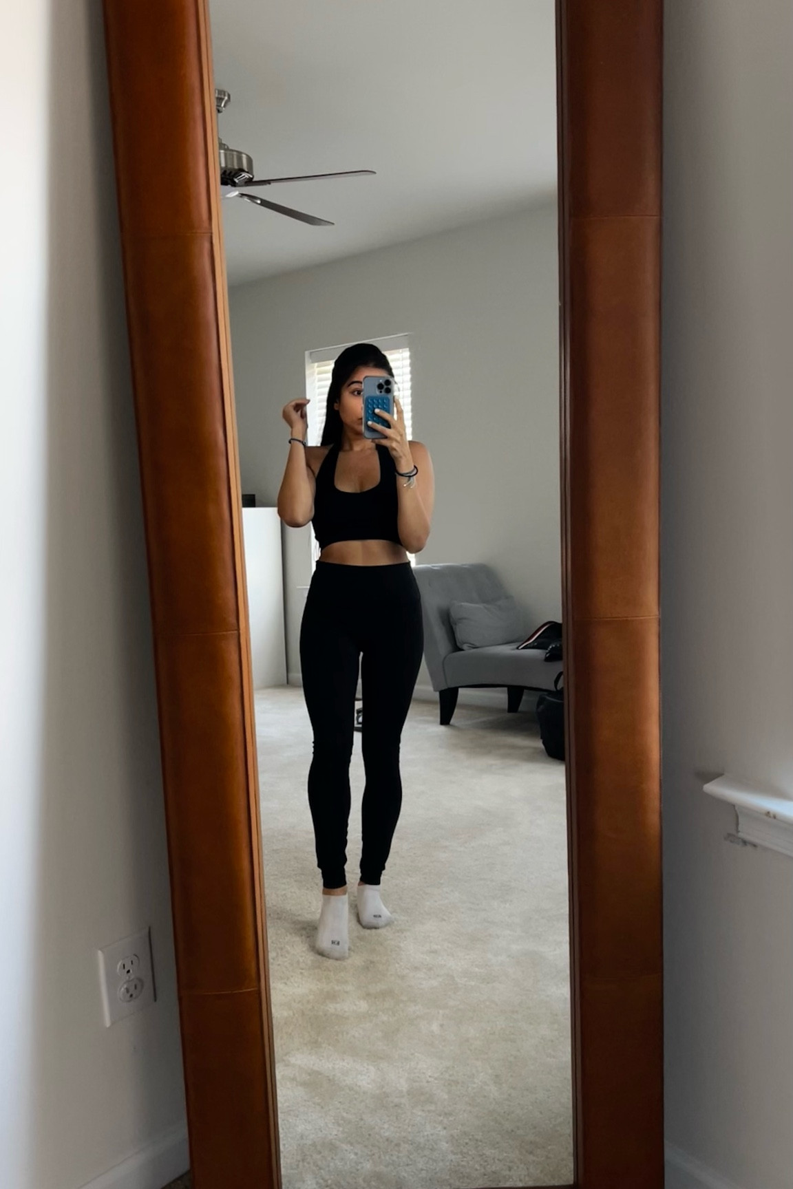 The back of this sports bra though, so cute!