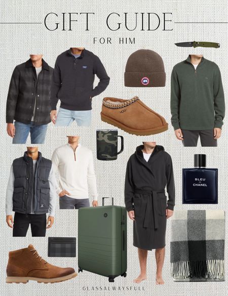 Nordstrom gift guide, mens gifts, gifts for him, men’s jackets, men’s vests, men’s cologne, men’s Christmas gifts, gift guide, Men’s boots, Pendleton blanket, men’s robe, men’s luggage, men’s slippers. Callie Glass 

#LTKHoliday #LTKmens #LTKGiftGuide