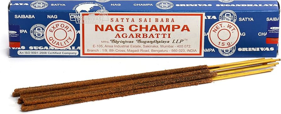 3 Packs Origional Satya Sai Baba Nag Champa Incense Sticks Joss Insence - Insense 15g Box NagCham... | Amazon (US)