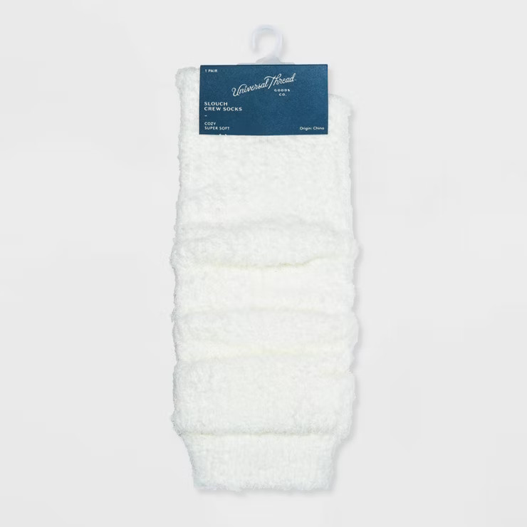 Women's Cozy Slouch Crew Socks - Universal Thread™ 4-10 | Target