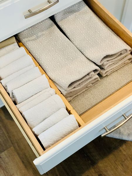 I love these drawer dividers for keeping linens and towels organized! 

#LTKhome #LTKFind #LTKfamily