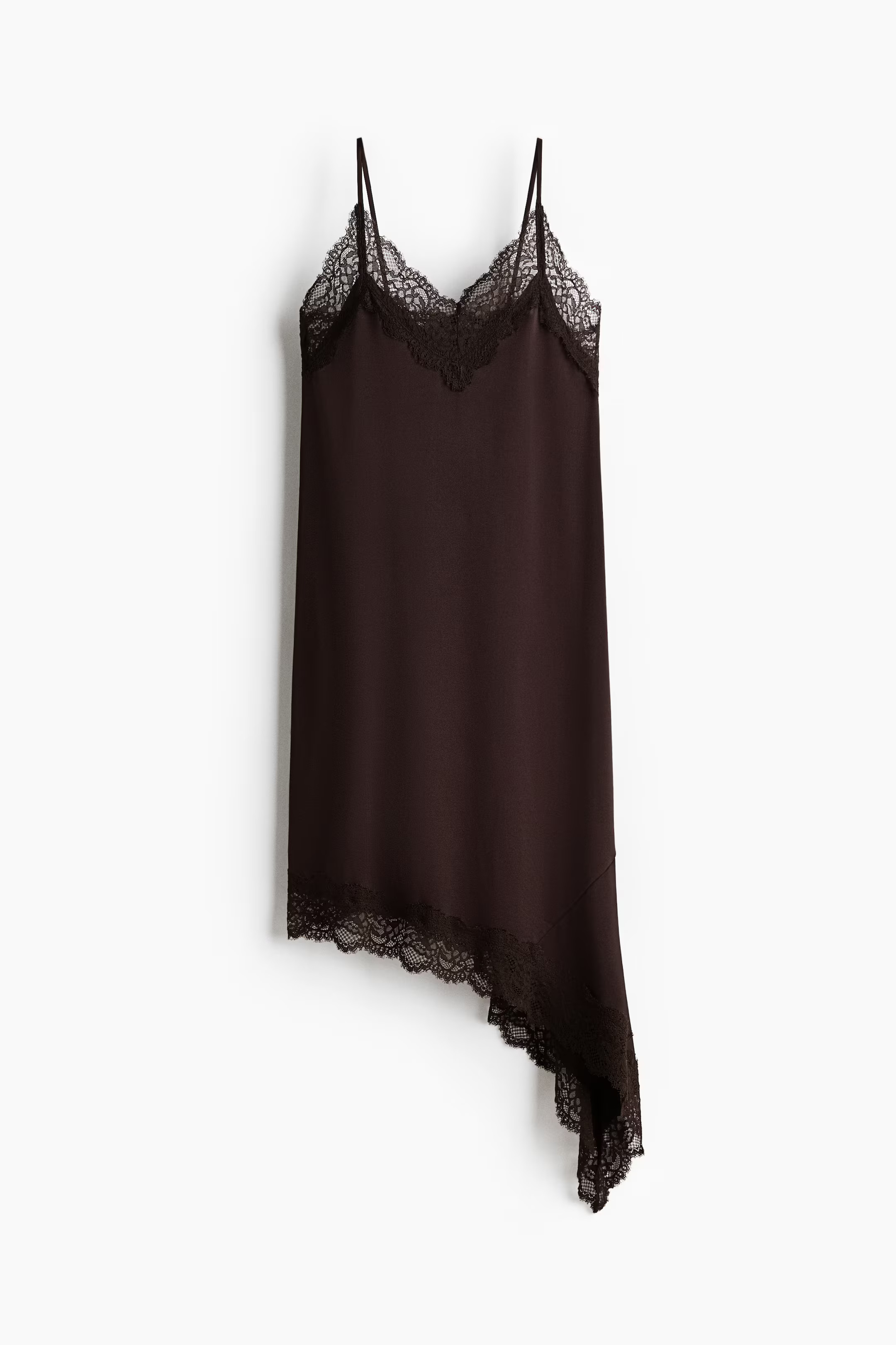 Lace-Trimmed Slip Dress | H&M (US + CA)