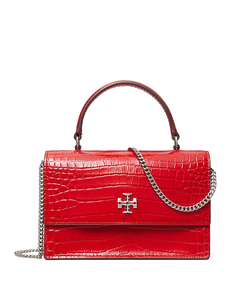 Tory Burch Kira Leather Mini Top Handle Bag | Bloomingdale's (US)