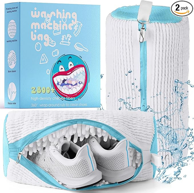 XXL Shoe Washing Machine Bag, Laundry Shoe Bag for Washer and Dryer, Laundry Shoe Bag Protect Sne... | Amazon (US)