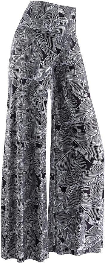 Arolina Women's Stretchy Wide Leg Palazzo Lounge Pants Casual Comfy High Waist Palazzo Pants | Amazon (US)