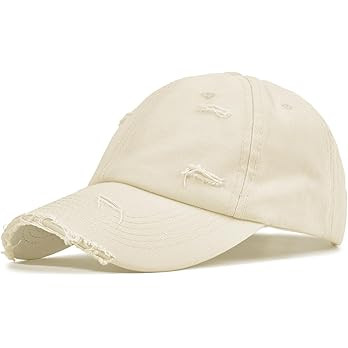 Womens Baseball Caps Unisex Vintage Washed Baseball Cap Cotton Low Profile Hat Unconstructed Twil... | Amazon (US)