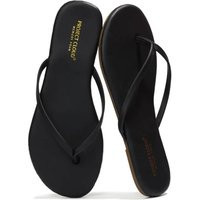 Project Cloud Fountain Flip Flops for Women in Black | Glik's