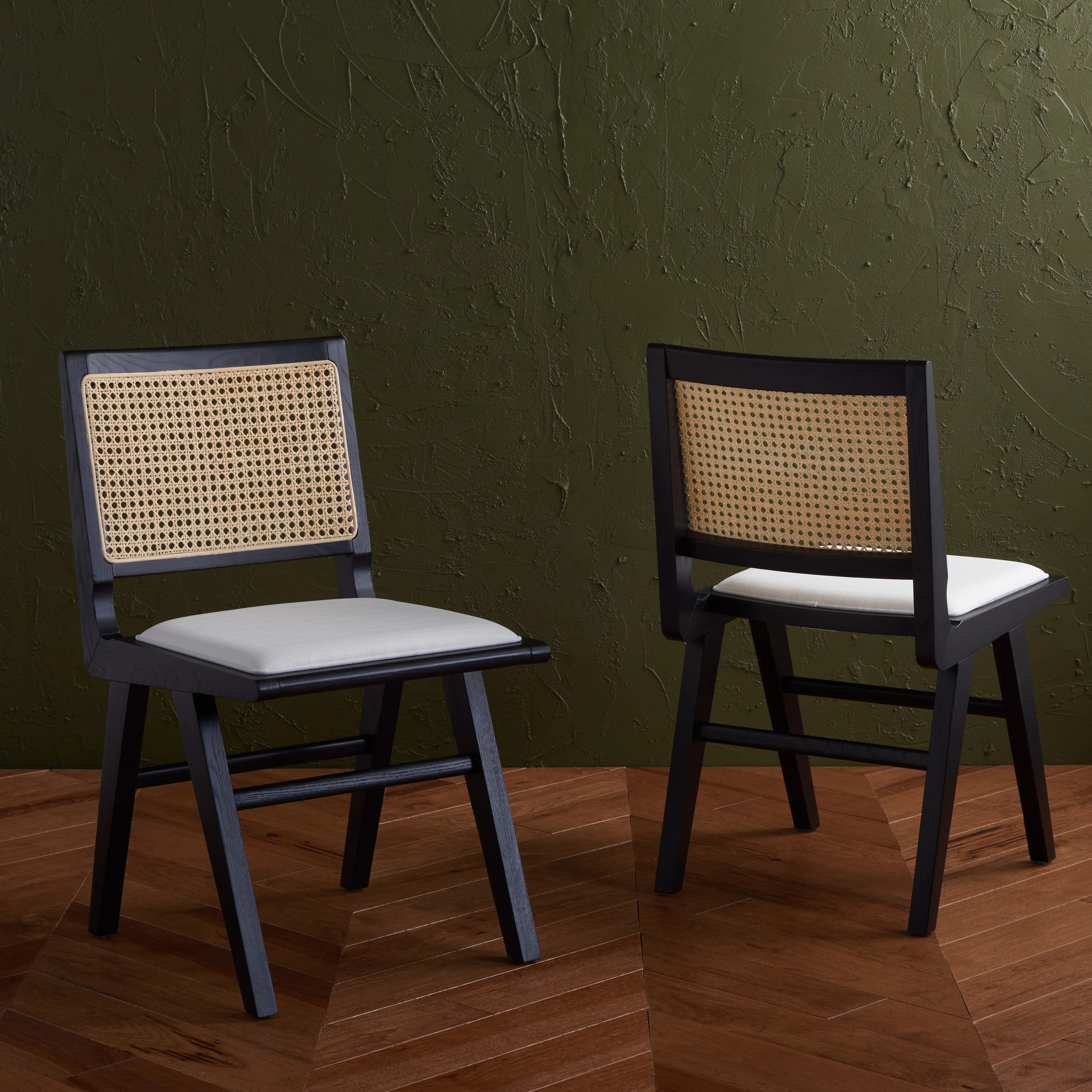 Arieana Cane Dining Chair (Set of 2) (Set of 2) | Wayfair North America