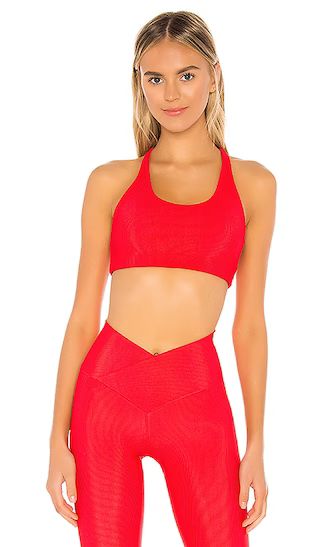Rocky Sports Bra in Red | Revolve Clothing (Global)