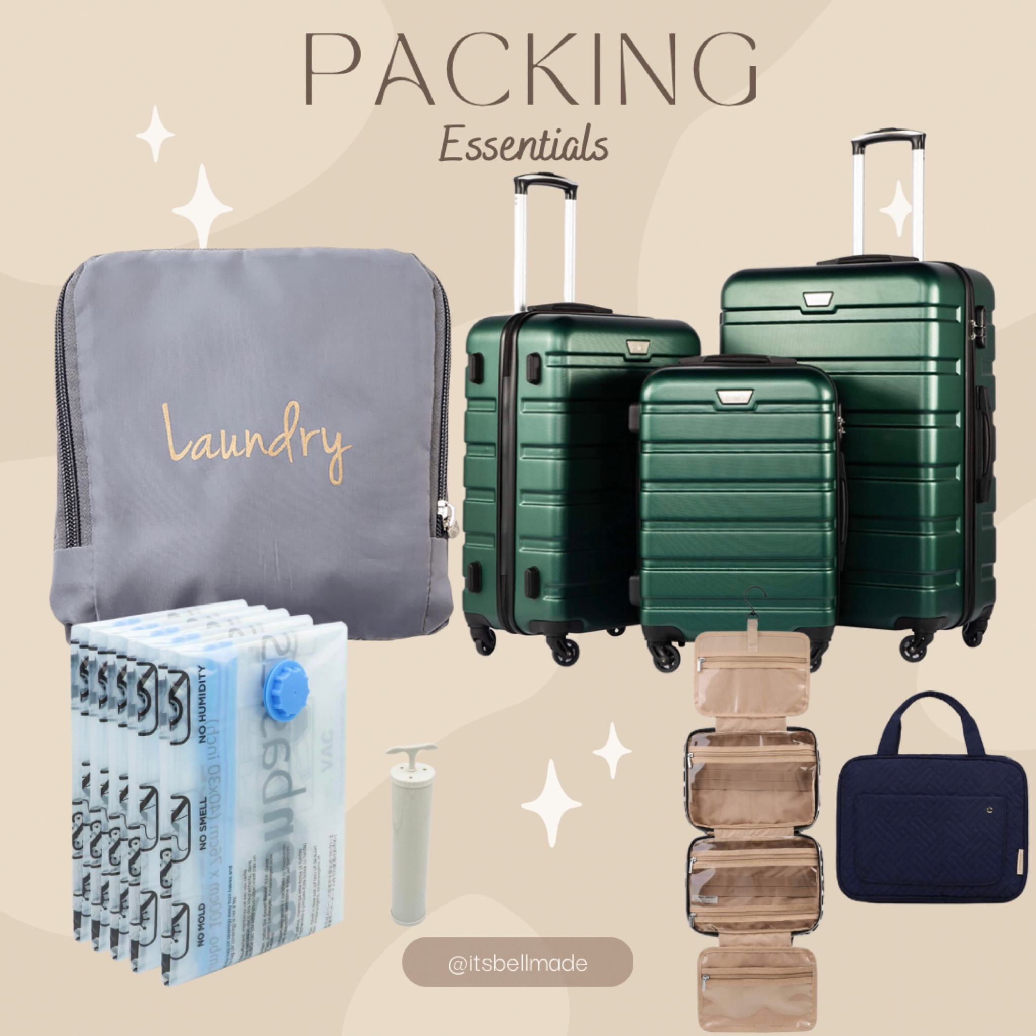 Packing essentials for making your life just a bit easier while traveling  

#LTKeurope #LTKFind #LTKfamily