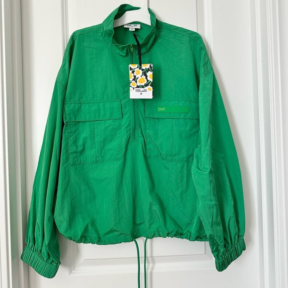 Women's Nylon Packable Long Sleeve Half Zip Jacket - DVF for Target M | Poshmark