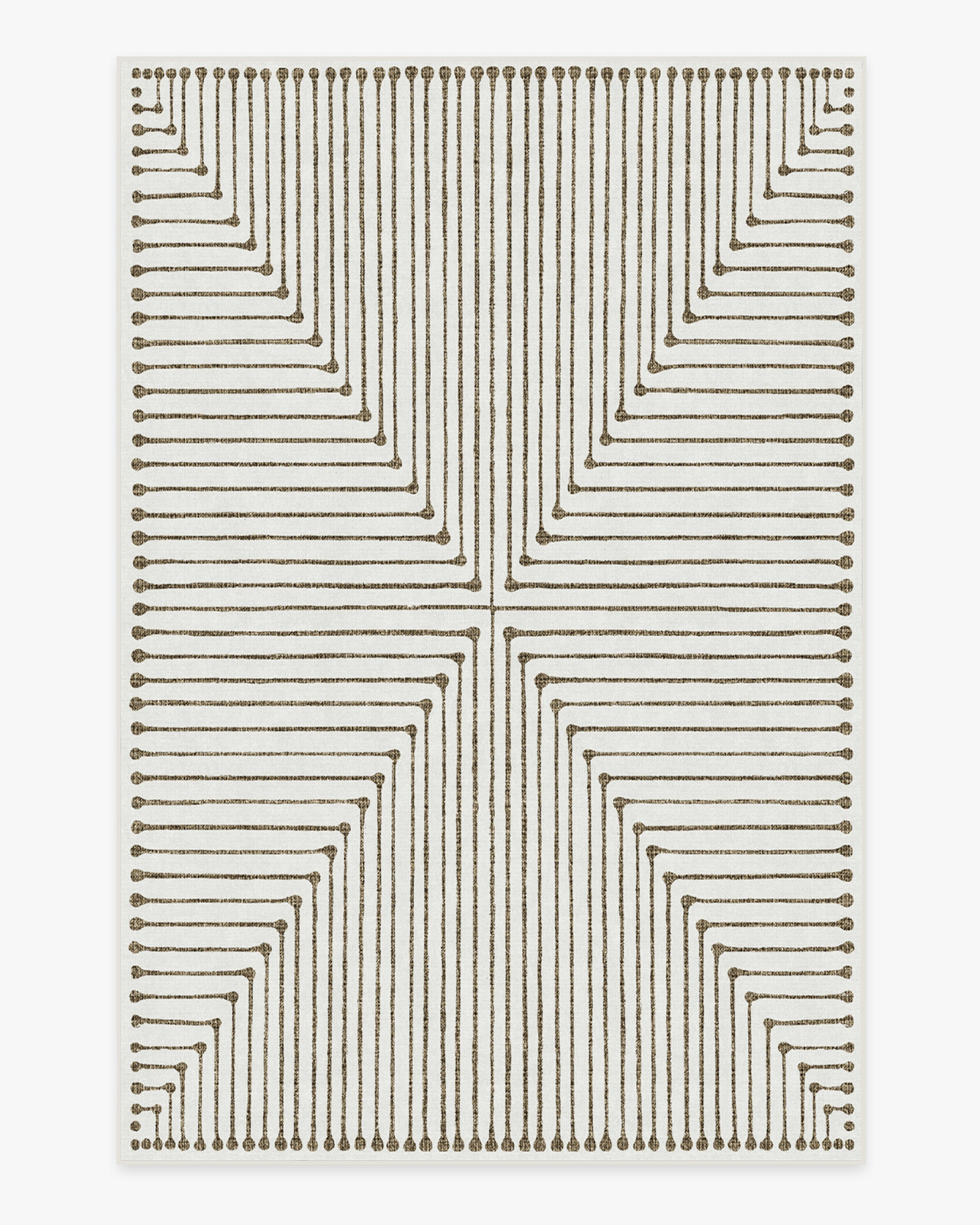 Jonathan Adler Inkdrop Black & Ivory Rug | Ruggable