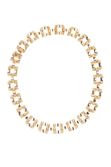 plated brass chain statement necklace | Nordstrom Rack