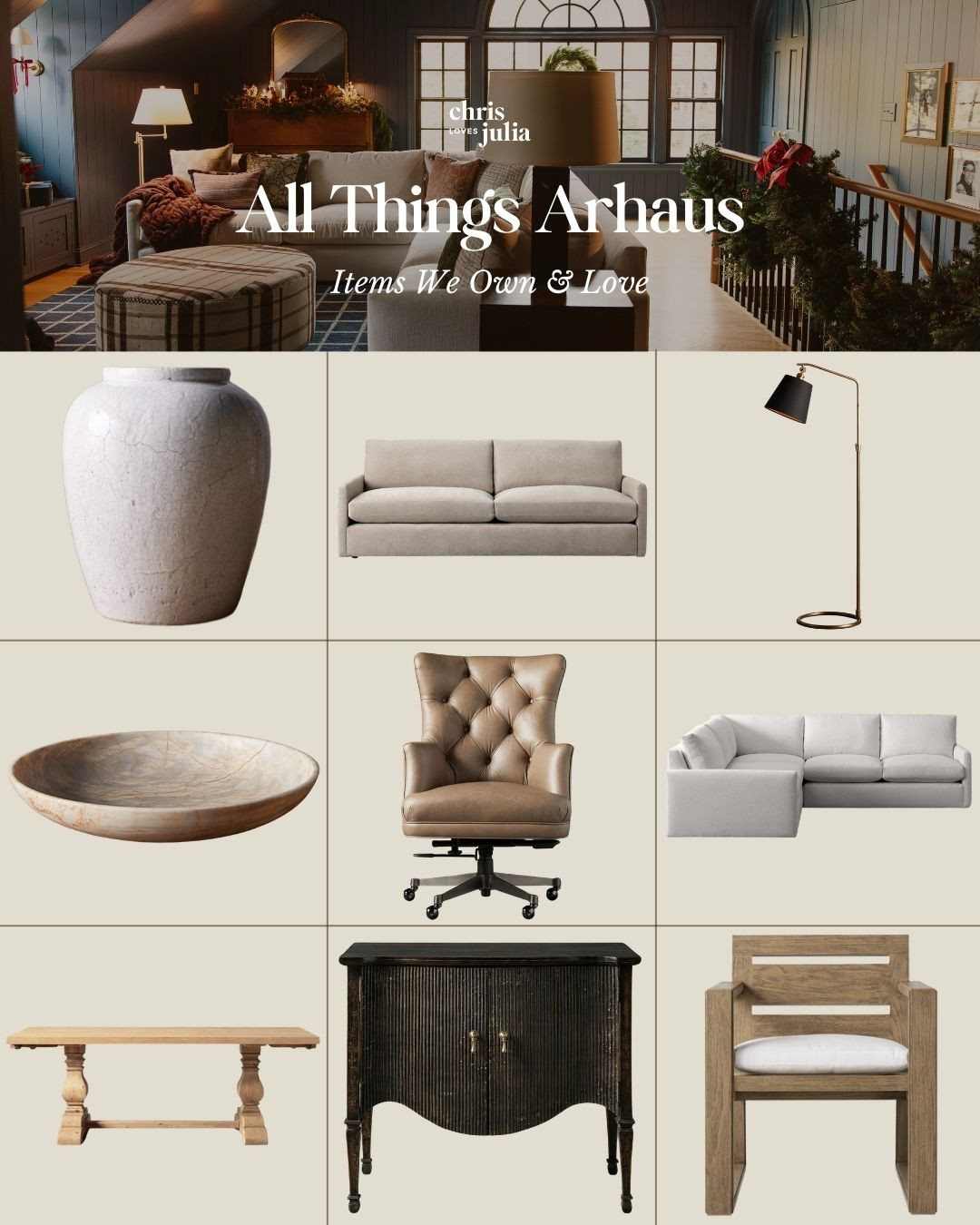 Don't sleep on the Arhaus Black Friday sale! So many things from our home are included in the sale! 

 #LTKCyberWeek #LTKHome #LTKSaleAlert