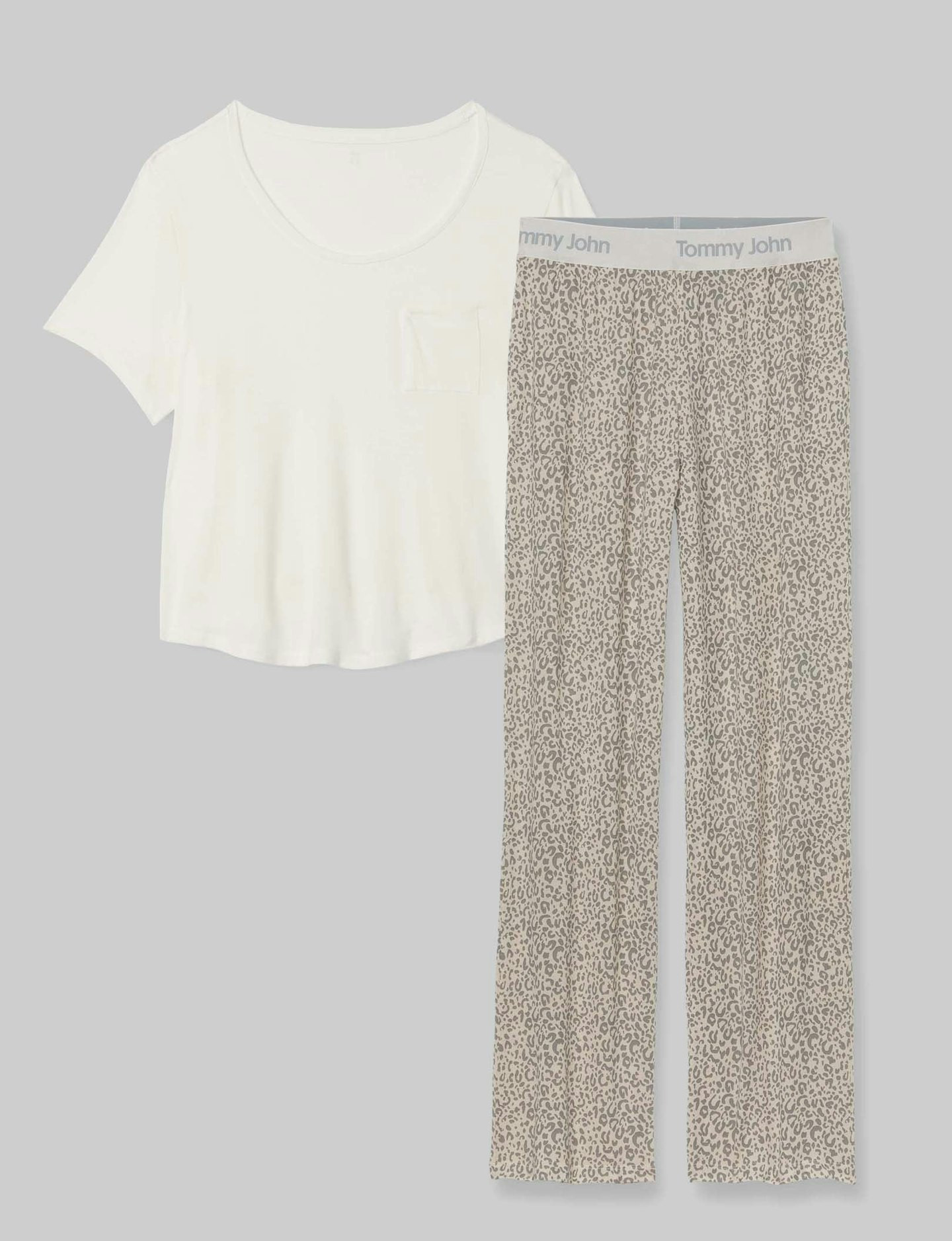 Women's Second Skin Sleep Pocket Tee & Pant Set | Tommy John