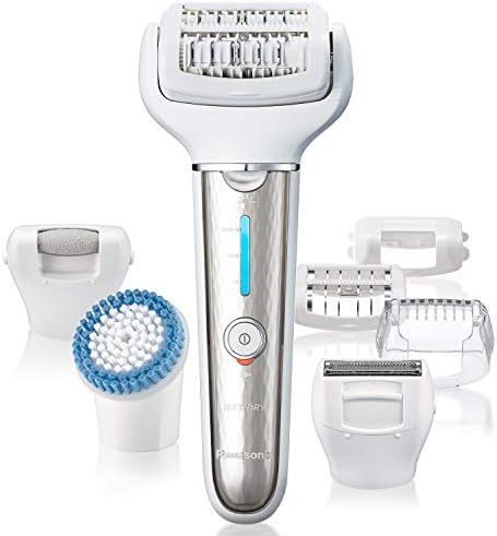 Panasonic Cordless Shaver & Epilator for Women With 7 Attachments, Gentle Wet/Dry Hair Removal, F... | Amazon (US)