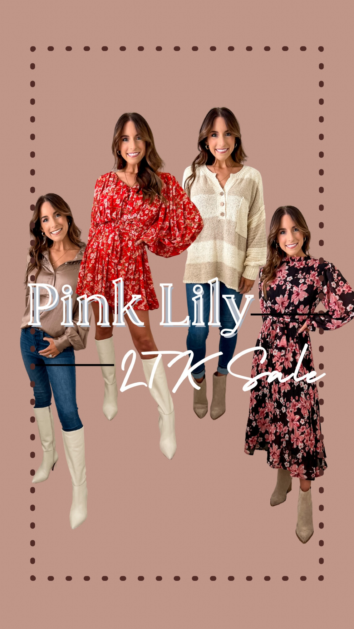 Pink Lily LTK Sale Finds
Floral, fall style, romper, maxi dress, sweater


#LTKSeasonal #LTKsalealert #LTKSale