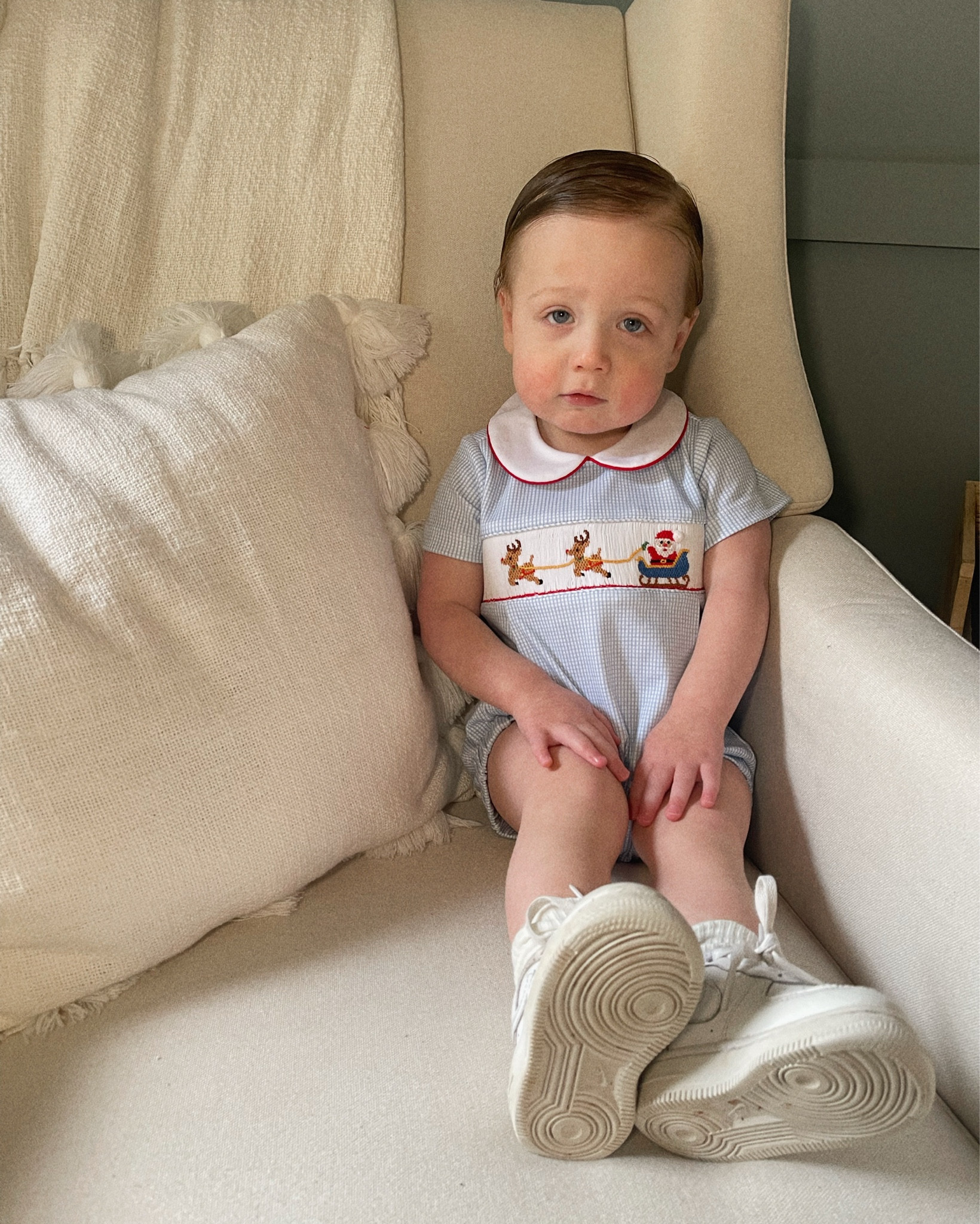 Toddler Boy Christmas Smocked Bubble Romper 🎅🏼
#christmassmock #christmasoutfit #christmas #toddlerboy #christmasoutfits #holiday #smocked #toddlerboyoutfits

#LTKHoliday #LTKSeasonal #LTKBaby