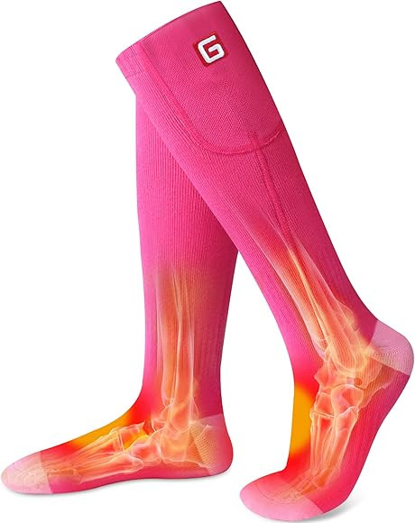 Heated Socks Women Electric Battery Socks Thermal Insulated Socks for Arthritis, Winter Thick War... | Amazon (US)