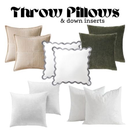 My favorite throw pillows and down inserts, home decor 

Brooke start at home 

#LTKSeasonal #LTKstyletip #LTKhome