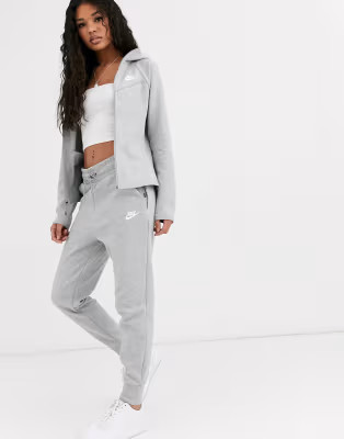 Nike grey Tech fleece joggers | ASOS UK