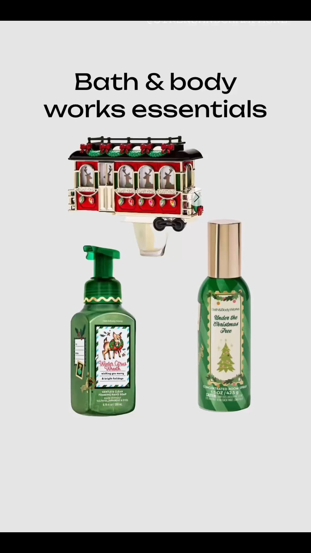 I’m super conscious of what we use in our home, so I don’t use hardly any bath & body works products anymore. HOWEVER. I have not been able to find any alternatives to these classics that are a must when it comes to Christmas. The Christmas concentrates have always been a staple. And I currently have this hand soap and it’s divine. Are they super eco friendly and hornoanlly safe. No, but it’s called balance Tina! 🤣

#LTKHoliday #LTKstorytime #LTKBeauty