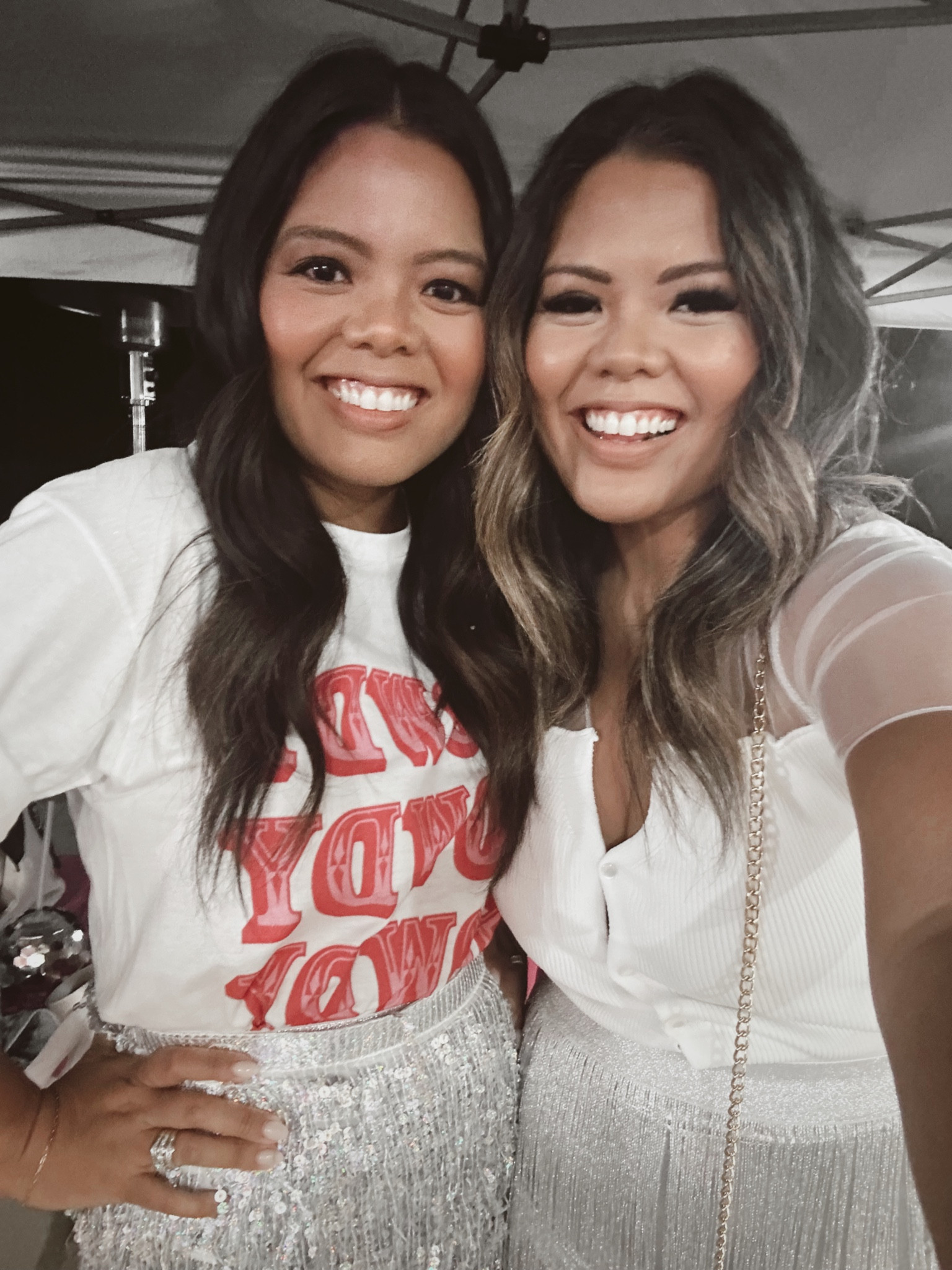 Disco cowboy Birthday party theme outfit - Amazon fashion - shein - forever 21 - tassel skirt - forever 21 white top - Nashville - girls trio - sequin skirt 



#LTKunder50 #LTKFind #LTKFestival