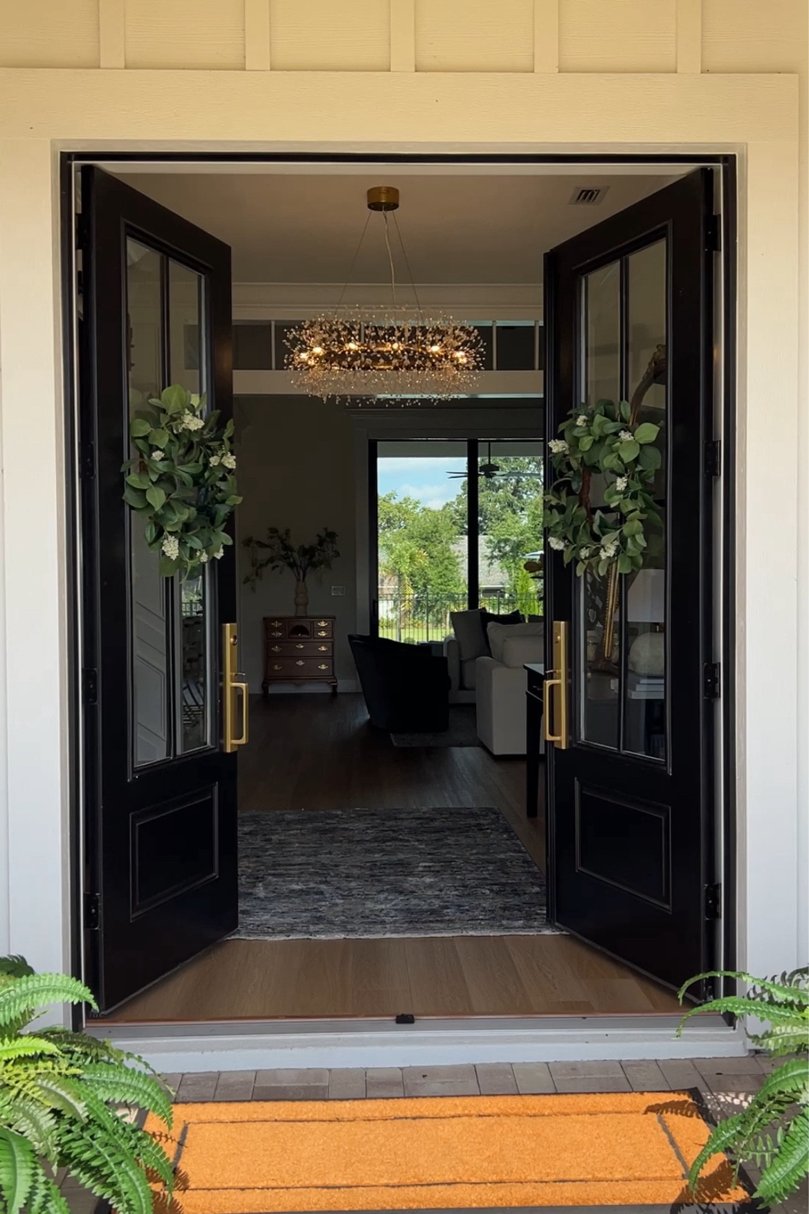 This chandelier always seems to steal the show. You can adjust the height and it is available in a smaller size and chrome finish option. 

For reference, this one is antique gold, 39.4” and has 12 light bulbs. 👍🏻

@wayfair #wayfair #wayfairpartner


#LTKHome