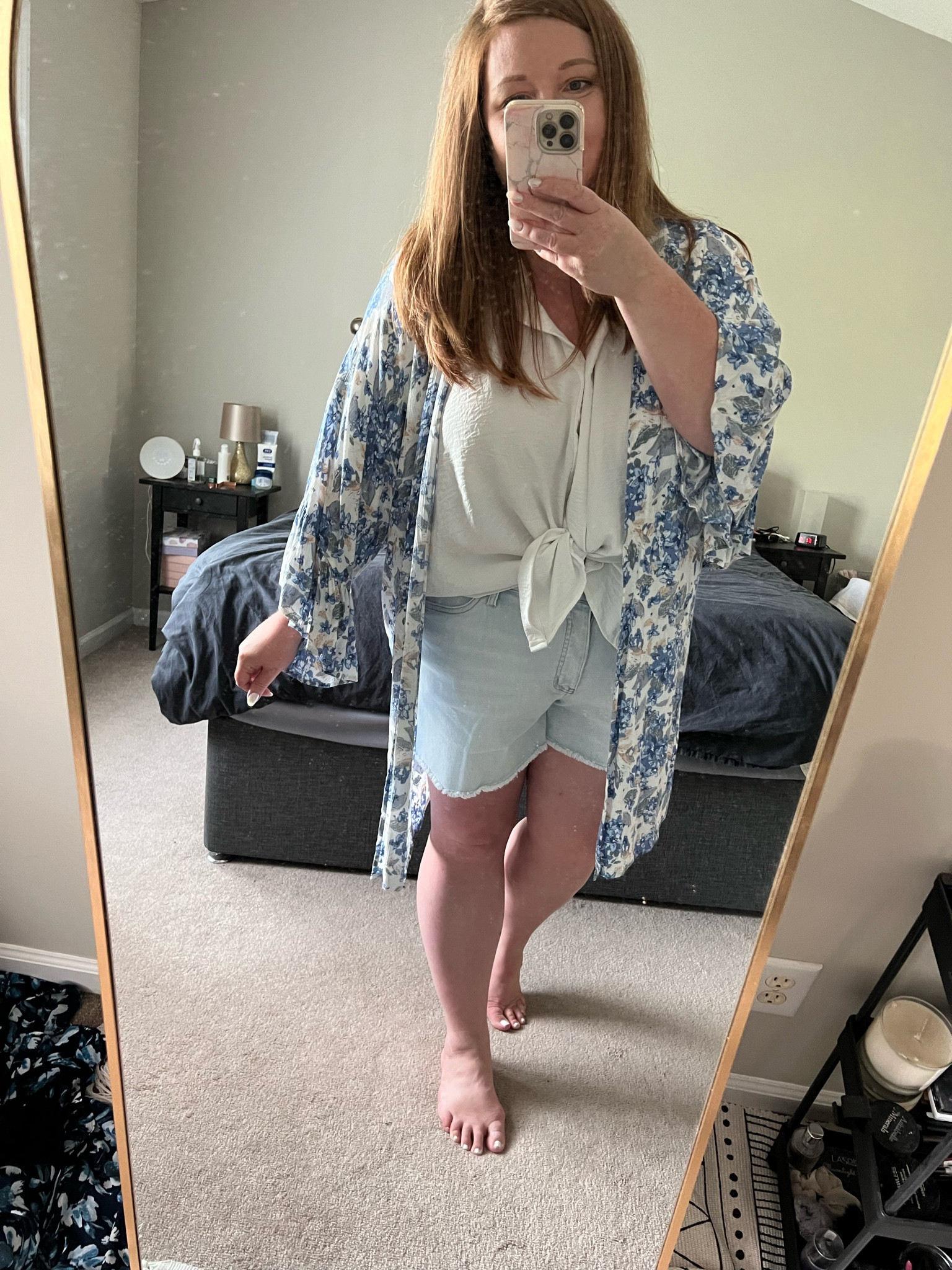 Summer look! Shorts from target, kimono from roseandleeco.com (not linkable here, but you can use my discount code ALEXSHAW on their website for 10% off).

#target #targetfinds #targetstyle #kimono #summerstyle #summer #memorialday #denimshorts #shorts #casual 

#LTKfit #LTKSeasonal #LTKunder50