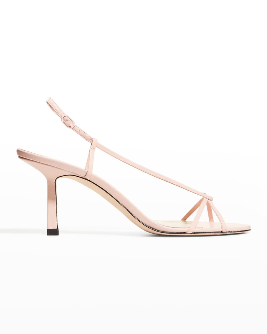STUDIO AMELIA Entwined 70mm Heeled Sandals | Neiman Marcus