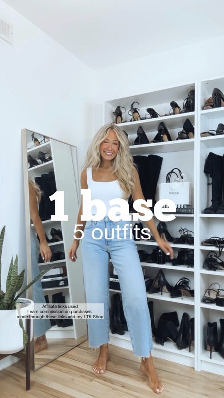 1 base, 5 outfits!