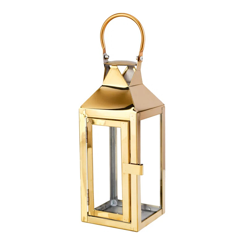 Stainless Steel Tabletop Lantern | Wayfair North America