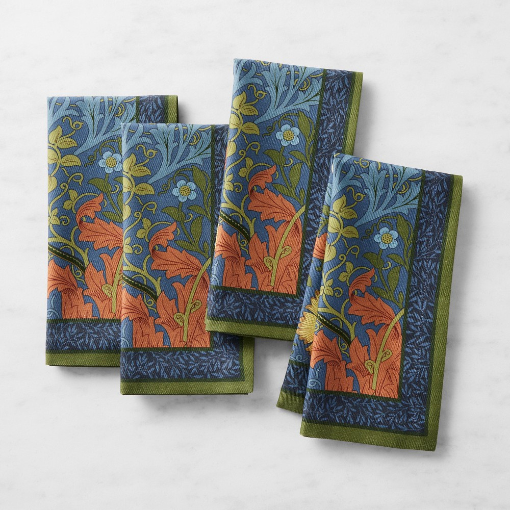 Morris &amp; Co. x Williams Sonoma Compton Napkins, Set of 4 | Williams-Sonoma